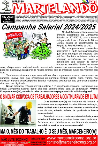 Martelando Maio 2024