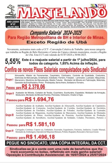 Martelando Julho 2 2024