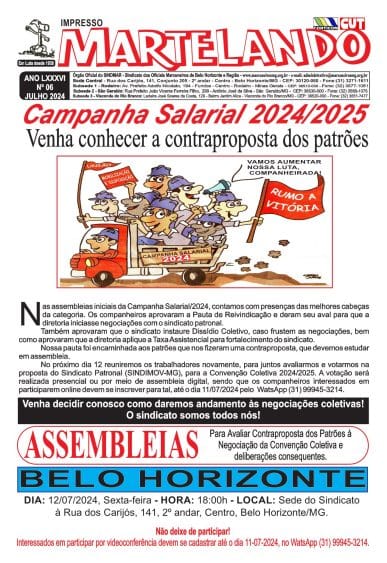 Martelando Julho 2024