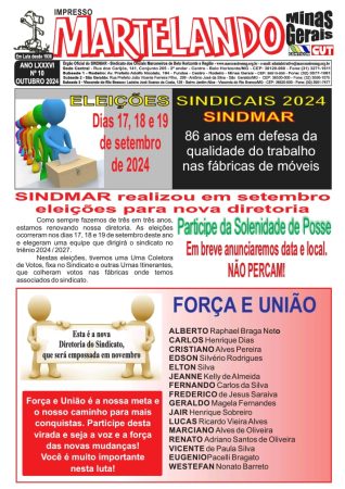 Martelando Outubro-2024